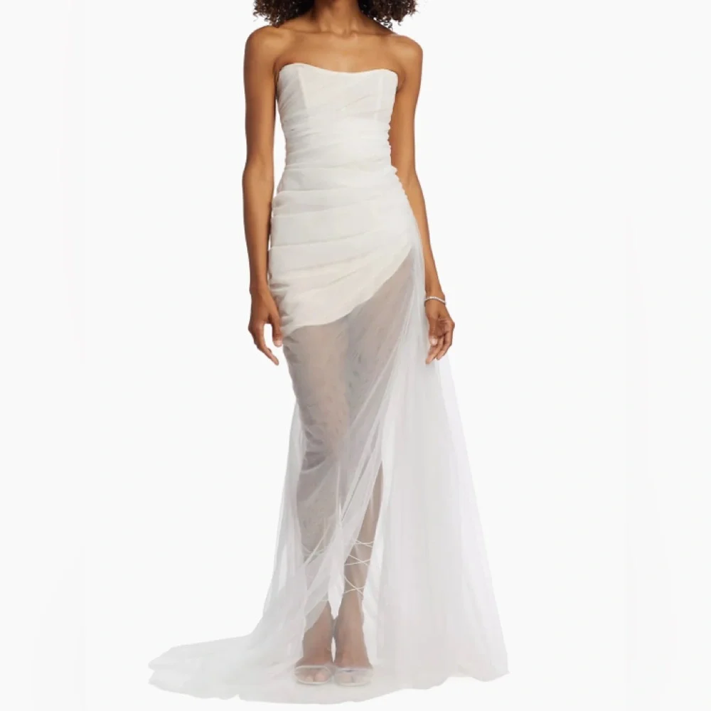 NWT The Bar Cleo Gown Blanc